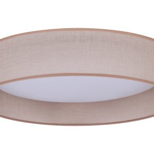 Lampa sufitowa Plafond LED tkaninowa beżowa 333689 Lampa sufitowa Plafond LED tkaninowa beżowa 333689