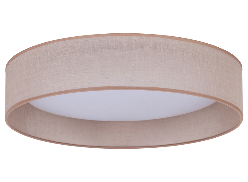 Lampa sufitowa Plafond LED tkaninowa beżowa 333689