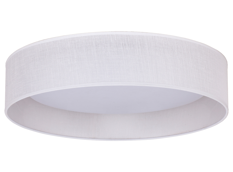 Lampa sufitowa Plafond LED tkaninowa biała 333687