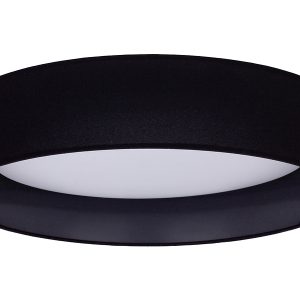 Lampa sufitowa Plafond LED tkaninowa czarna 333682 Lampa sufitowa Plafond LED tkaninowa czarna 333682