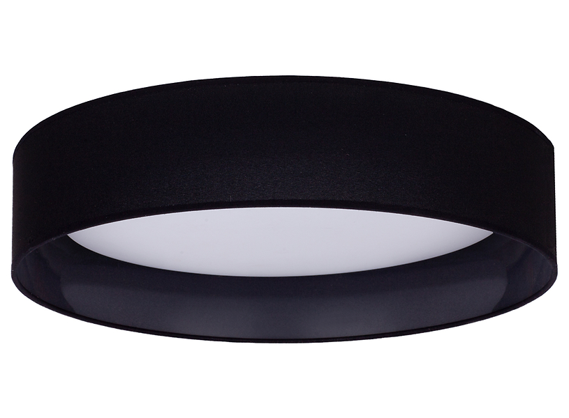 Lampa sufitowa Plafond LED tkaninowa czarna 333682