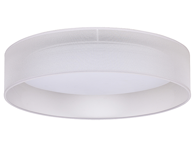 Lampa sufitowa Plafond LED tkaninowa ecru 333681