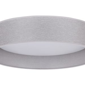 Lampa sufitowa Plafond LED tkaninowa szara 333690 Lampa sufitowa Plafond LED tkaninowa szara 333690