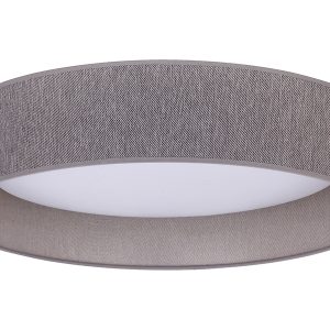 Lampa sufitowa Plafond LED tkaninowa szara 333683 Lampa sufitowa Plafond LED tkaninowa szara 333683