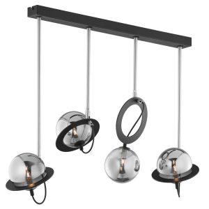 Lampa sufitowa PLANET czarna-niklowana 4xG9x14W IP20 Jupiter 1004461 Lampa sufitowa PLANET czarna-niklowana 4xG9x14W IP20 Jupiter 1004461