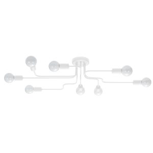 Lampa sufitowa PLANUM biała 8xE27x15W wym:15,5x103x56cm IP20 Pure Lume 1021158 Lampa sufitowa PLANUM biała 8xE27x15W wym:15,5x103x56cm IP20 Pure Lume 1021158