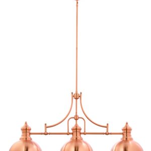 Lampa sufitowa PLATINO miedziana 3xE27x15W IP20 Jupiter 1004386 Lampa sufitowa PLATINO miedziana 3xE27x15W IP20 Jupiter 1004386