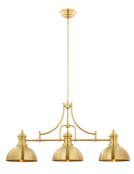 Lampa sufitowa PLATINO złota 3xE27x15W IP20 Jupiter 1004459