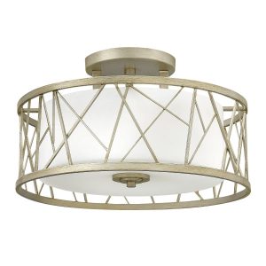 Lampa sufitowa płatki srebra Nest 3xE27x60W wym: 29,2×50,8×50,8 cm Hinkley 860504 Lampa sufitowa płatki srebra Nest 3xE27x60W wym: 29,2×50,8×50,8 cm Hinkley 860504