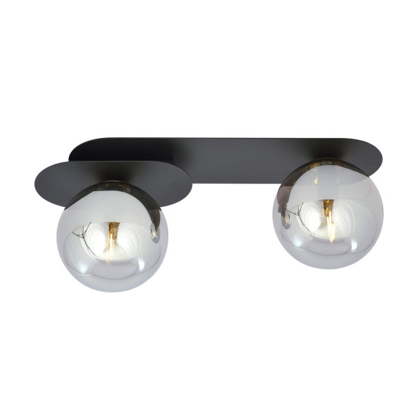 Lampa Sufitowa Plaza 2 Black/Grafit 766908