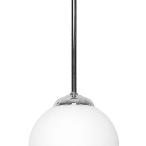 Lampa sufitowa pojedyncza chrom kula biała EDYLIT 1xE14 CALIPSO 14-925 1046688 Lampa sufitowa pojedyncza chrom kula biała EDYLIT 1xE14 CALIPSO 14-925 1046688