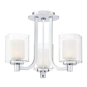 Lampa sufitowa polerowana chrom Kolt 3xG9x3W wym: 29,9×38,4×38,4 cm Quoizel 863939 Lampa sufitowa polerowana chrom Kolt 3xG9x3W wym: 29,9×38,4×38,4 cm Quoizel 863939