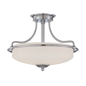 Lampa sufitowa polerowany chrom Griffin 3xE27x60W wym: 30x42x42 cm Quoizel 864119 Lampa sufitowa polerowany chrom Griffin 3xE27x60W wym: 30x42x42 cm Quoizel 864119