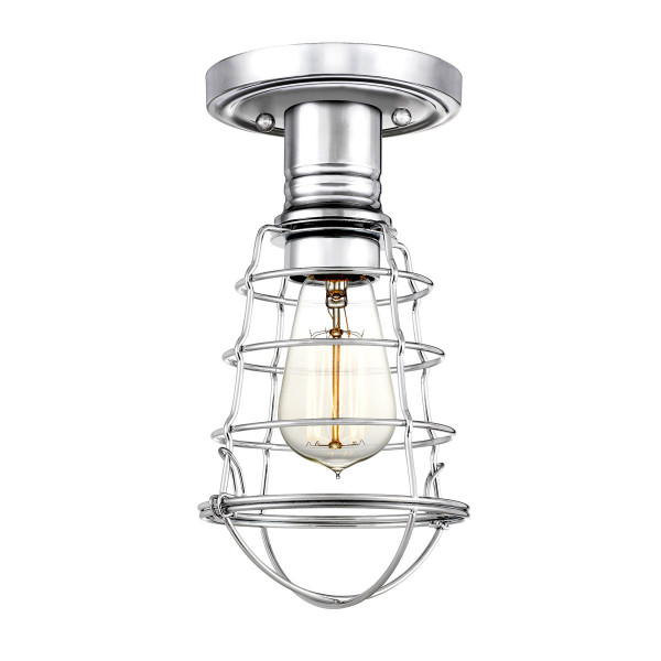 Lampa sufitowa polerowany chrom Mixon 1xE27x60W Quoizel 821534