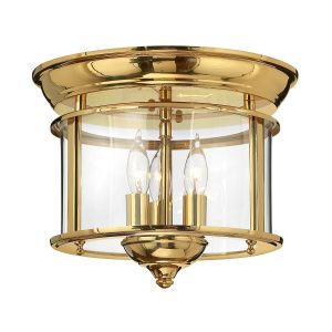 Lampa sufitowa polerowany mosiądz Gentry 3xE14x40W wym: 24x29x29 cm Hinkley 860231 Lampa sufitowa polerowany mosiądz Gentry 3xE14x40W wym: 24x29x29 cm Hinkley 860231