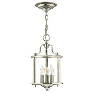 Lampa sufitowa polerowany nikiel Gentry 3xE14x60W wym: 32x20x20 cm Hinkley 905214 Lampa sufitowa polerowany nikiel Gentry 3xE14x60W wym: 32x20x20 cm Hinkley 905214