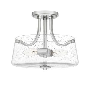 Lampa sufitowa polerowany nikiel Hollister 2xE27x60W Quoizel 864204 Lampa sufitowa polerowany nikiel Hollister 2xE27x60W Quoizel 864204