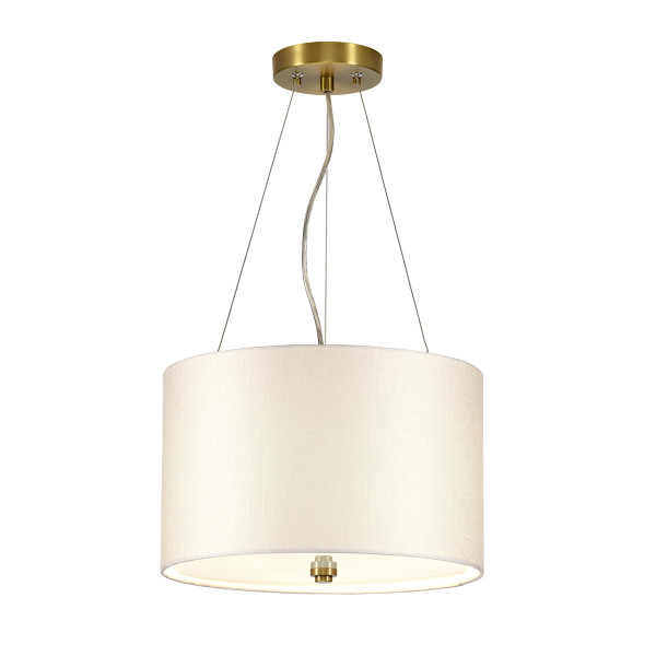 Lampa sufitowa postarzany mosiądz Pearce 3xE27x60W Designer's Lightbox 864123