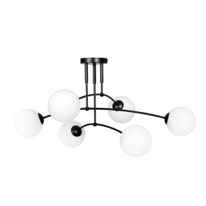 Lampa Sufitowa Pregos 6 Black 751634 Lampa Sufitowa Pregos 6 Black 751634