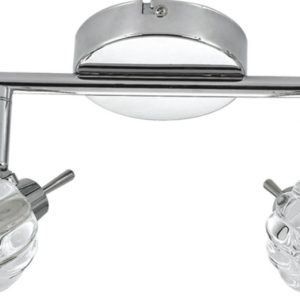 Lampa sufitowa przezroczysto-chromowana BOMBOLA 2xG9x40W Candellux 924426 Lampa sufitowa przezroczysto-chromowana BOMBOLA 2xG9x40W Candellux 924426