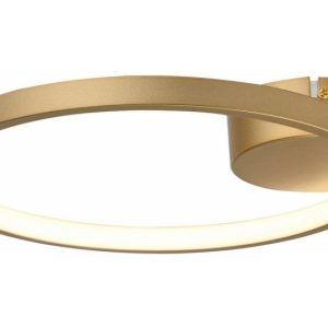 Lampa sufitowa Ragi złota LED 1x8W Neutralna biel 640lm Reality 905097 Lampa sufitowa Ragi złota LED 1x8W Neutralna biel 640lm Reality 905097