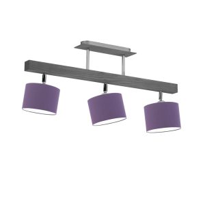 Lampa sufitowa regulowana HOLLYWOOD Popielaty – Fioletowy 962256 Lampa sufitowa regulowana HOLLYWOOD Popielaty – Fioletowy 962256