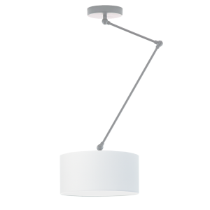 Lampa sufitowa regulowana NEWA nowoczesna loft Srebrny/ Biały 905220 Lampa sufitowa regulowana NEWA nowoczesna loft Srebrny/ Biały 905220