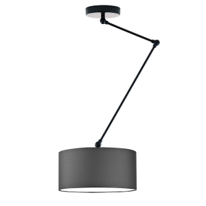 Lampa sufitowa regulowana NEWA styl industrial Czarny/ Grafitowy 905167 Lampa sufitowa regulowana NEWA styl industrial Czarny/ Grafitowy 905167