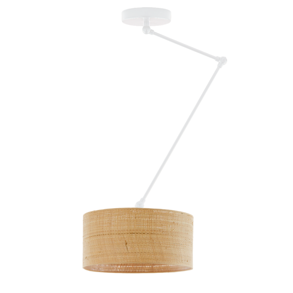 Lampa sufitowa regulowana z przegubami NEWA BOHO/biały stelaż 1036813
