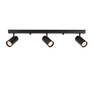 Lampa sufitowa REZ czarna matowa 3xGU10x7W wym:11,6x70x20cm IP20 Endon 1020336 Lampa sufitowa REZ czarna matowa 3xGU10x7W wym:11,6x70x20cm IP20 Endon 1020336