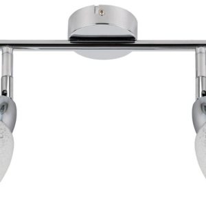Lampa sufitowa RICO chromowana LED 2x12W 3000K 480lm Candellux 864141 Lampa sufitowa RICO chromowana LED 2x12W 3000K 480lm Candellux 864141