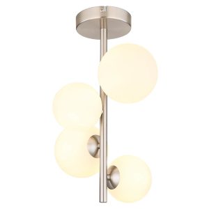 Lampa sufitowa Riha LED 4-punktowa srebrna 134654 Lampa sufitowa Riha LED 4-punktowa srebrna 134654