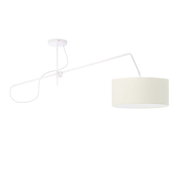 Lampa sufitowa RIO Biały - Ecru 856484