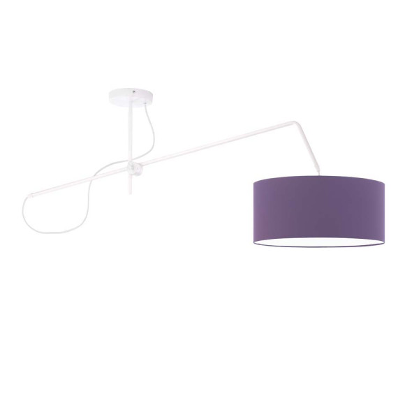 Lampa sufitowa RIO Biały - Fioletowy 856272