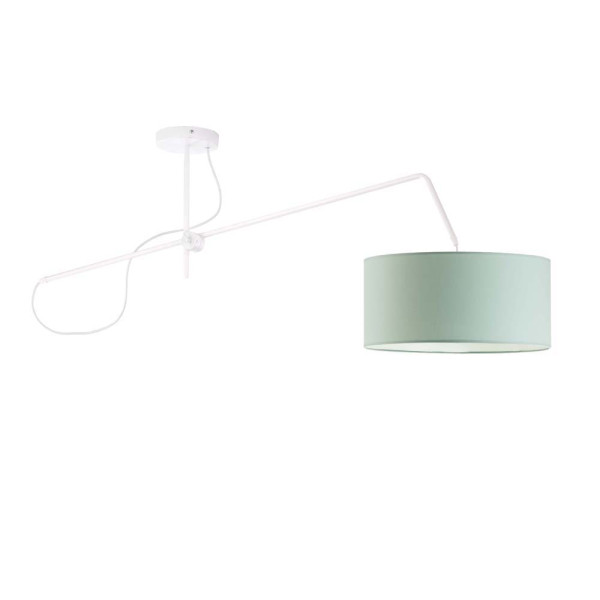 Lampa sufitowa RIO Biały - Miętowy 856536
