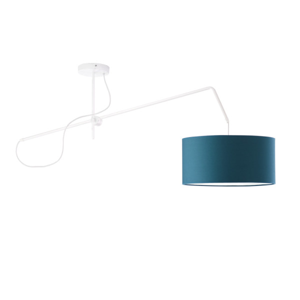Lampa sufitowa RIO Biały - Morski 856457