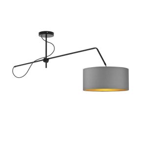 Lampa sufitowa RIO GOLD z ramieniem w stylu loft 925510