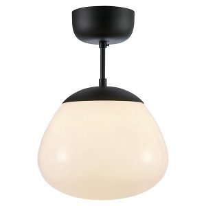Lampa sufitowa Rise metalowa czarno-biała 57556 Lampa sufitowa Rise metalowa czarno-biała 57556