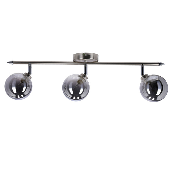 Lampa sufitowa Rodia grafitowe kule szaro-dymiona 3xG9x40W IP20 Candellux 1020274