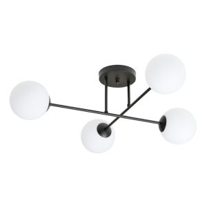 Lampa Sufitowa Roma 4 Bl Opal 767319 Lampa Sufitowa Roma 4 Bl Opal 767319