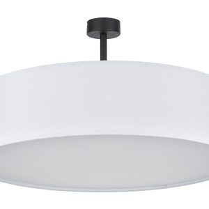 Lampa sufitowa Rondo 4-punktowa tkaninowa biała 57496 Lampa sufitowa Rondo 4-punktowa tkaninowa biała 57496