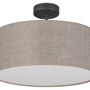 Lampa sufitowa Rondo tkaninowa beżowa 57498 Lampa sufitowa Rondo tkaninowa beżowa 57498