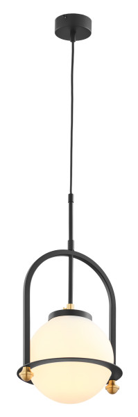Lampa sufitowa ROSSO czarno-biała 1xE27x15W IP20 Jupiter 1004088