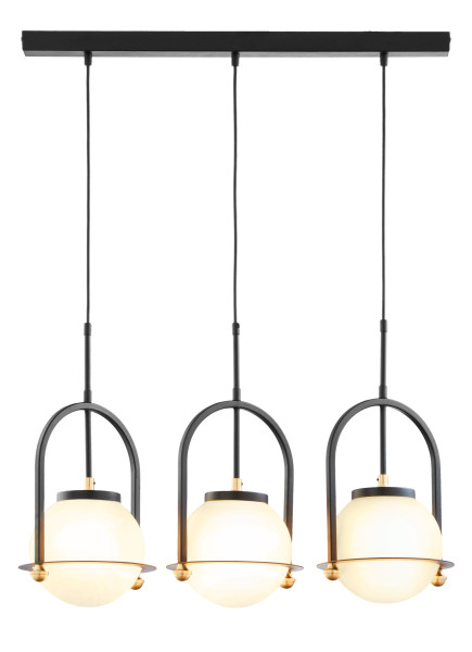 Lampa sufitowa ROSSO czarno-biała 3xE27x15W IP20 Jupiter 1004409