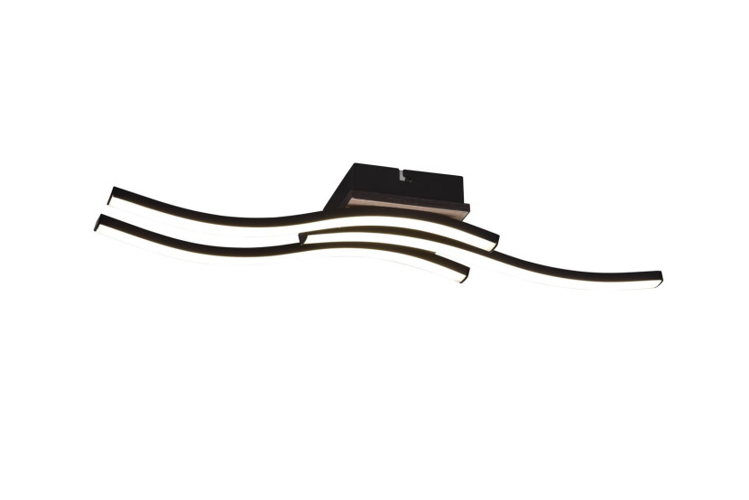 Lampa sufitowa ROUTE brązowo-czarna LED 3x5W Ciepła biel 500lm RL 860814