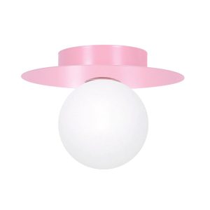 Lampa sufitowa różowo-biała ROBIN 1xG9x10W wym: 13x18x18 cm Kaja 821486 Lampa sufitowa różowo-biała ROBIN 1xG9x10W wym: 13x18x18 cm Kaja 821486