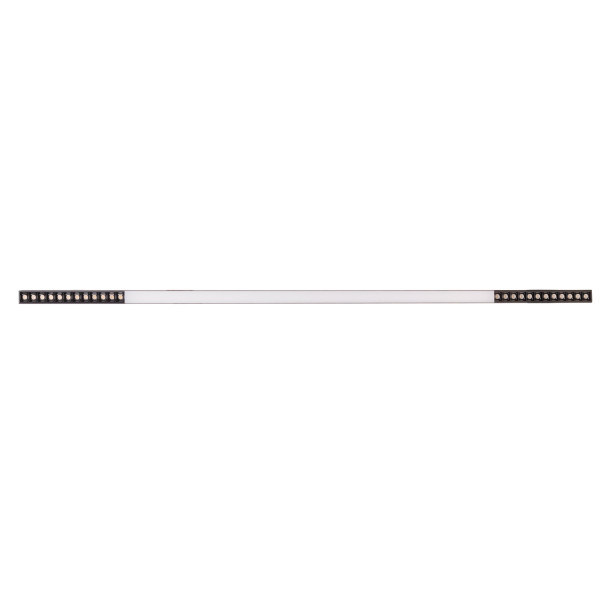 Lampa sufitowa RX liniowa czarna LED 60W biały ciepły 3600lm IP20 Maxlight 942565