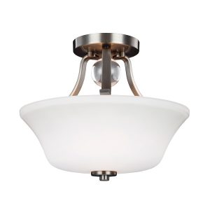 Lampa sufitowa satynowy nikiel Evington 2xE27x60W Feiss 864048 Lampa sufitowa satynowy nikiel Evington 2xE27x60W Feiss 864048