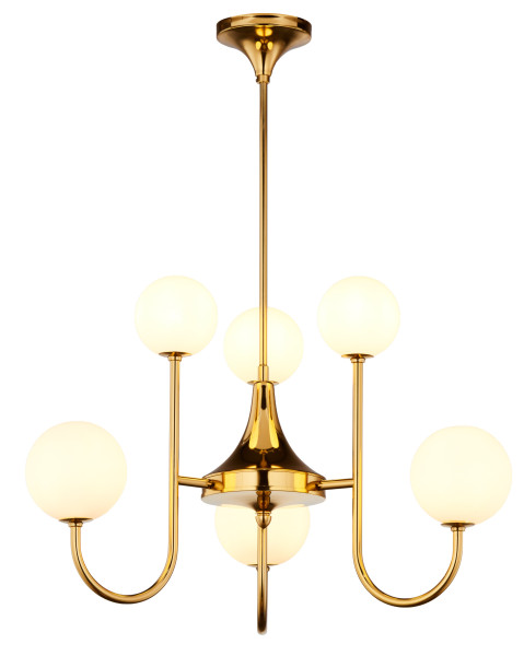 Lampa sufitowa SELEN złoto-biała 6xG9x14W IP20 Jupiter 1004087