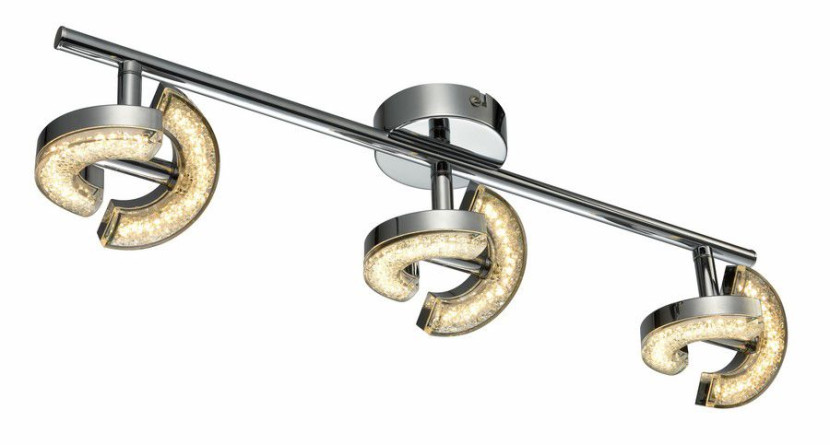 Lampa sufitowa Semic nikiel LED 3W biały ciepły 1440lm IP20 Reality 1020232